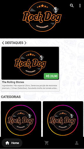Android application Rock Dog screenshort