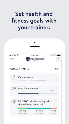 Screenshot of Platinum Fitness