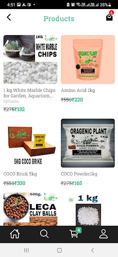 SDF INDIA Organic Plant Screen 3