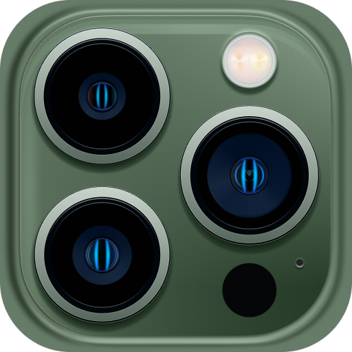 Camera iphone 14 Pro Max logo