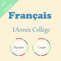 Français  1ère Année Collège