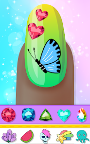Screenshot 14 Nail Salon Game Girls Nail art android