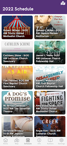 Savannah Book Festival Screen 2
