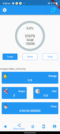 Pedometer Walk Screen 3