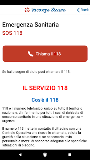 Vacanze Sicure - Safe Holiday Screen 3