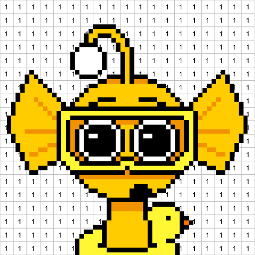 DIY Pixel Art Number ASMR