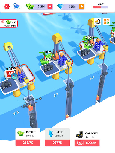 Oil Mining 3D - Petrol Factory - Simulation - games