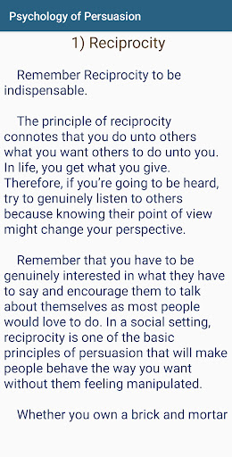 Psychology: Persuasion Skills Screen 3