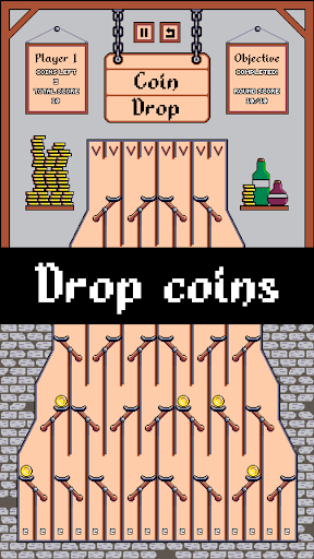 Android application Coin Drop screenshort