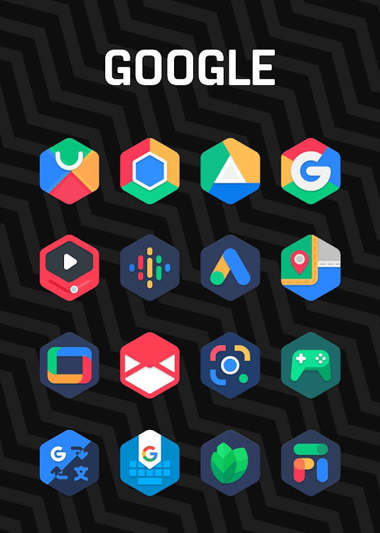 Sudus - Hexa Icon Pack - 63 - (Android)