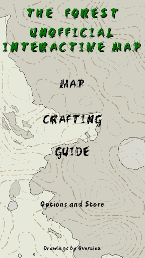 Android application Map for The Forest screenshort