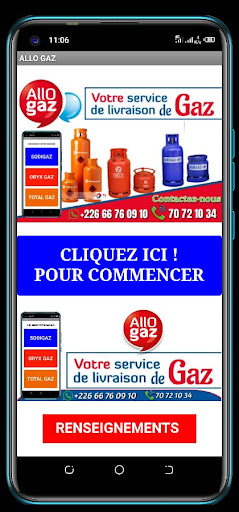 ALLO GAZ Screen 3