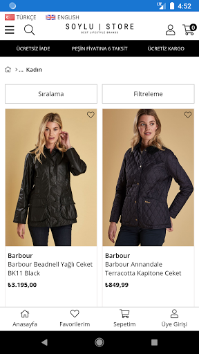 Soylu Store Screen 3