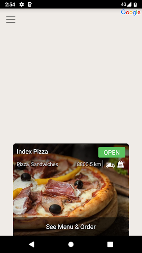 Index Pizza Kragujevac Screen 2