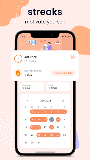 Haptive - Habit Tracker & Goal Screen 3