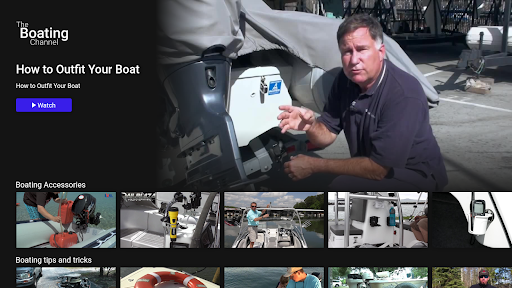 Android application The Boating Channel screenshort