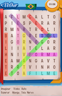 Visualização do aplicativo