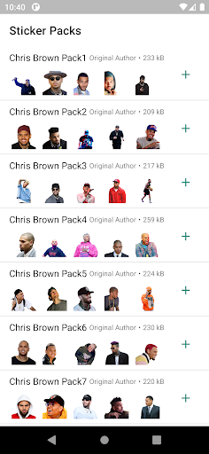 Chris Brown Stickers Pro Screen 2