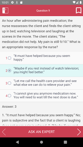 NurseThink® NCLEX Quizzing Screenshot 2 - AppWisp.com