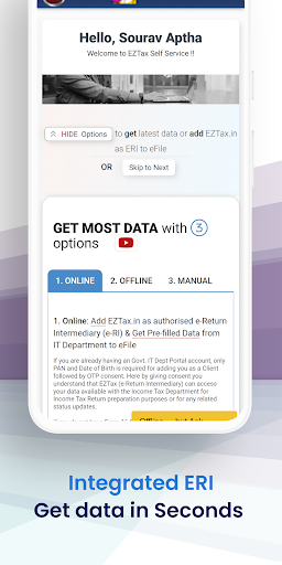 EZTax - Income Tax Filing App Screen 3