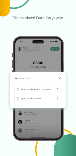Aplikasi Absensi Pintu Kerjoo Screen 3