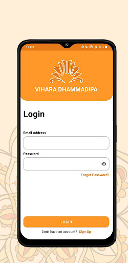 Android application Dhammadipa: Event, Komunitas screenshort