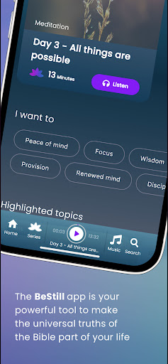 BeStill - Christian Meditation
