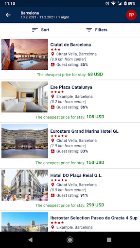 A-HOTEL.com Screen 2