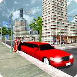 Luxury Limo 3D Car Parking icon