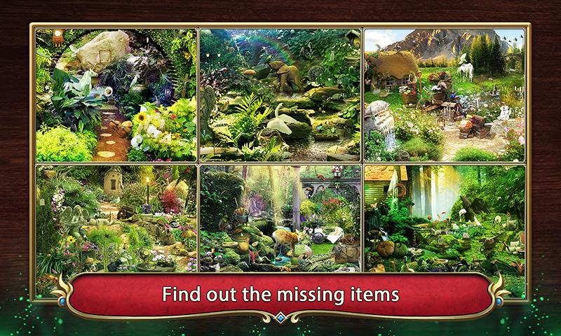 Android application Hidden Objects: Mystery of the Enchanted Forest screenshort
