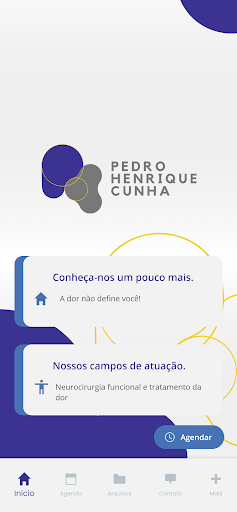 Android application Dr. Pedro Henrique Cunha screenshort
