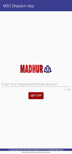Android application MSC Dispatch App screenshort