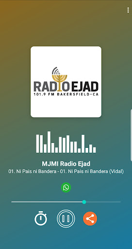 Android application MJMI Radio Ejad screenshort