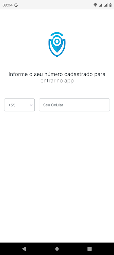 Android application Unetrack Rastreamento Veicular screenshort