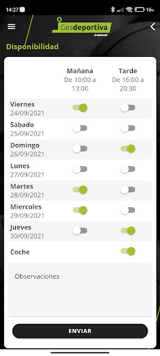 Acta Digital GESDEPORTIVA Screen 2