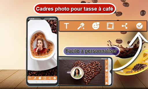 Cadres photo pour tasse à café Screen 3