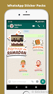 Stiker Salam Ramadan 2