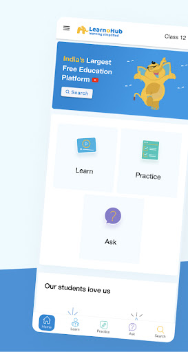 Android application LearnoHub screenshort
