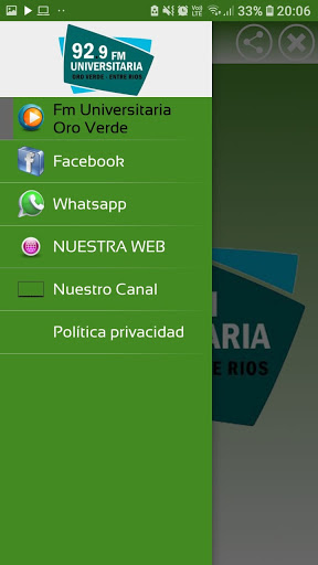 FM Universitaria OroVerde Screen 2