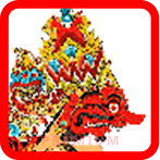 Indonesian Puppets - Pixel Art