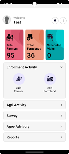 Android application Roots Agri screenshort