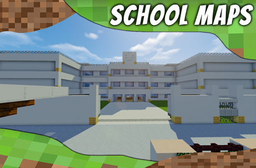 Android application Maps School for MCPE screenshort