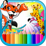 Animals Coloring Book-Super icon