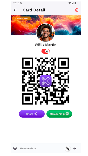 KarteX : Digital Cards Screenshot 2 - AppWisp.com