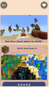 Bed Wars Map & Addon for MCPE.