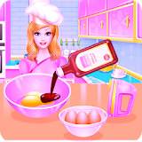 Lovely Rainbow Cake Cooking icon