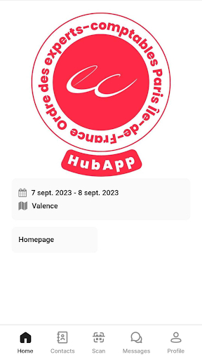 Espace Pro Events Screen 3