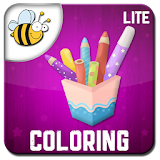 Kids Coloring Book Lite icon