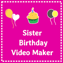 Birthday video maker for Siste icon