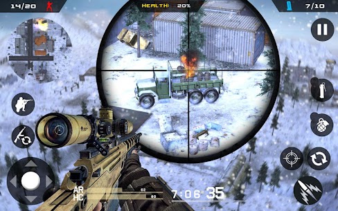 Winter Mountain Sniper – Modern Shooter Combat For PC installation